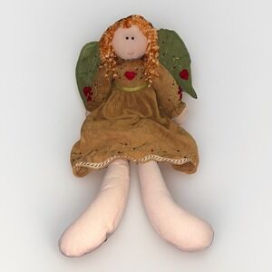 30" Vintage Prima Creations Weighted Angel Doll Large Primitive‎ Harvest Decor